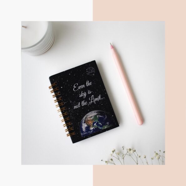 Earth A7 Pocket Spiral Notebook