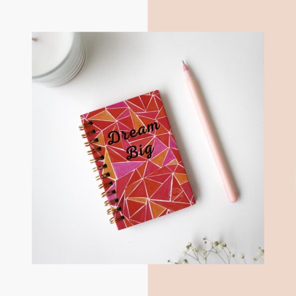 Dream Big Pocket A7 Spiral Notebook