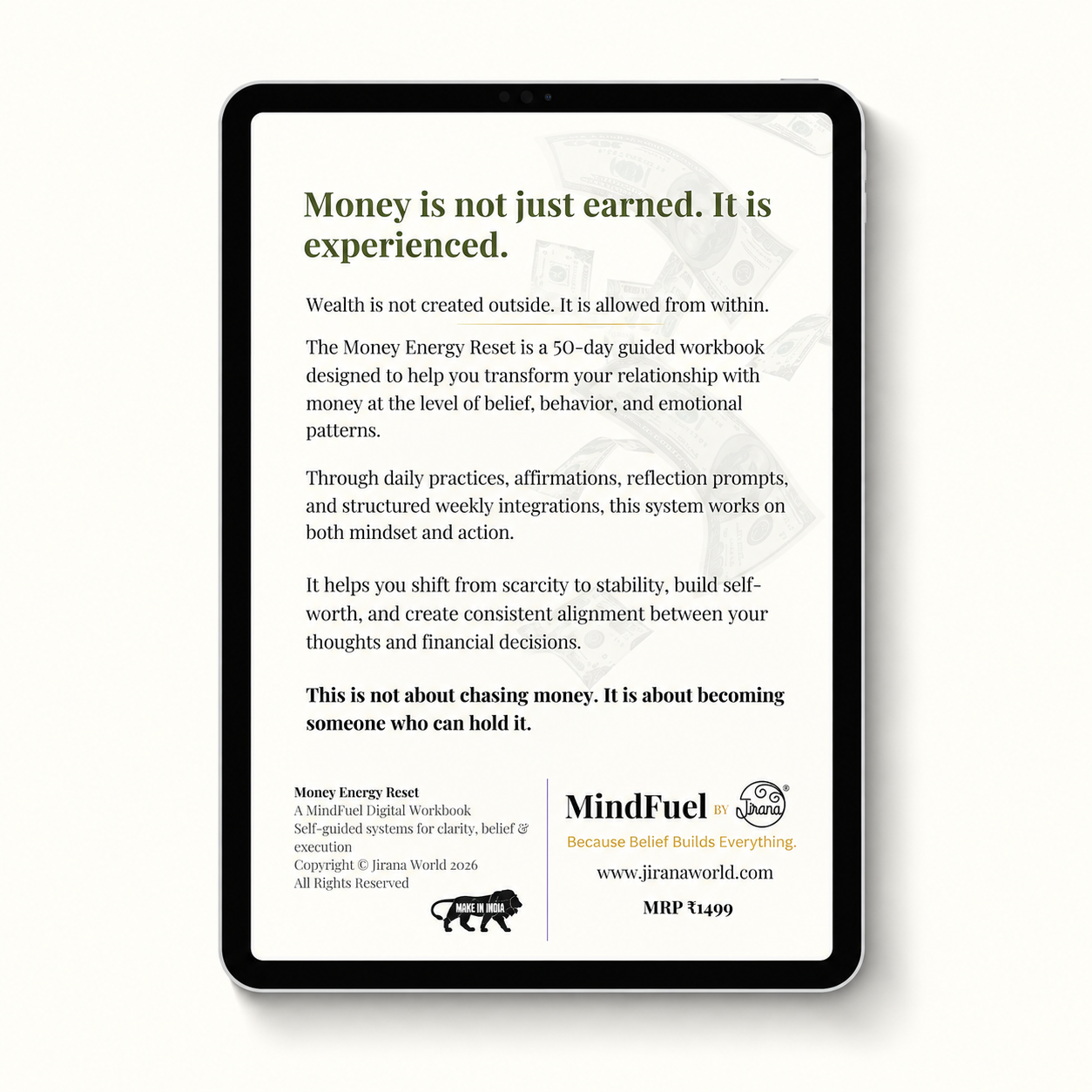Money Energy Reset: A 50-Day Journey to Wealth & Abundance - Image 4