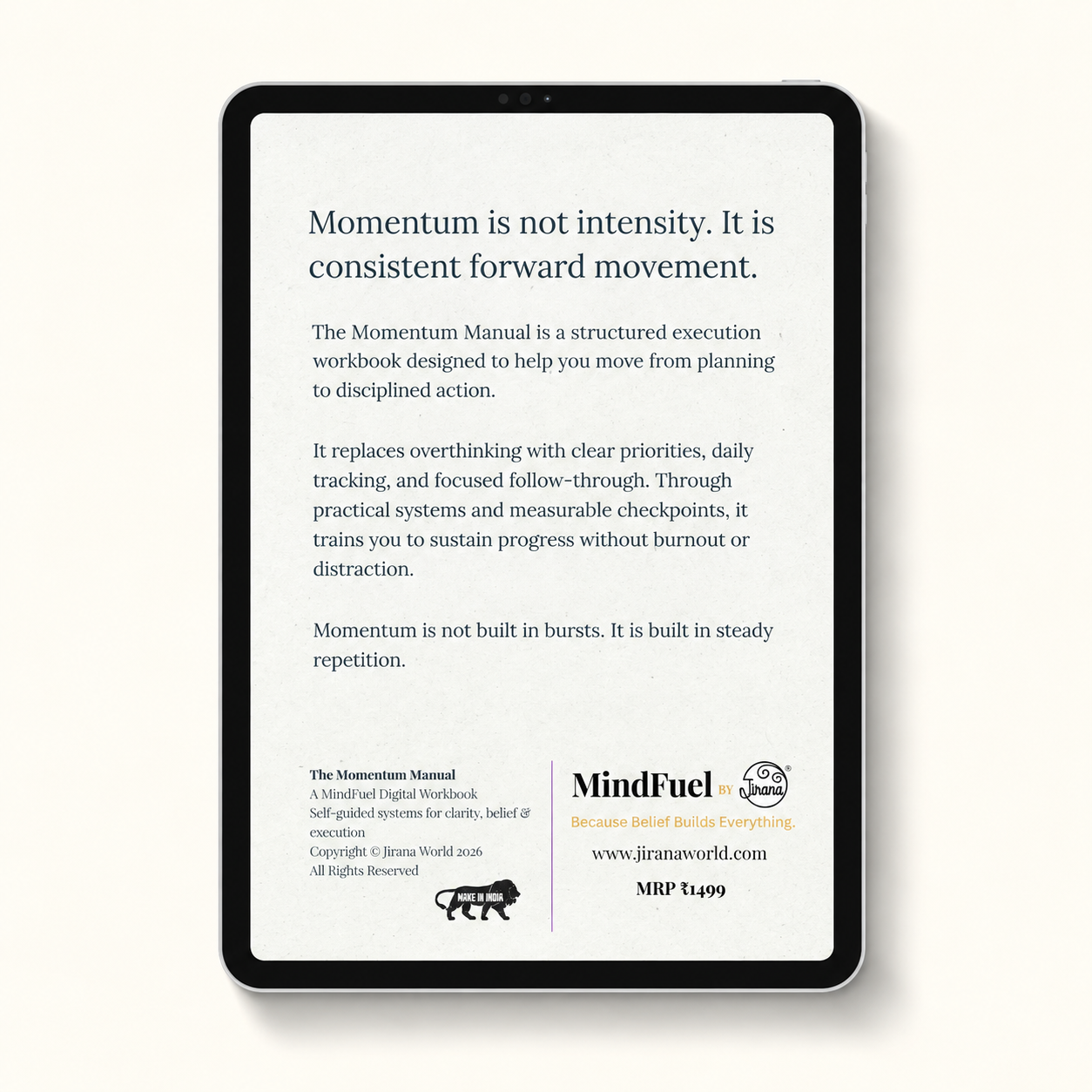 The Momentum Manual - Image 4