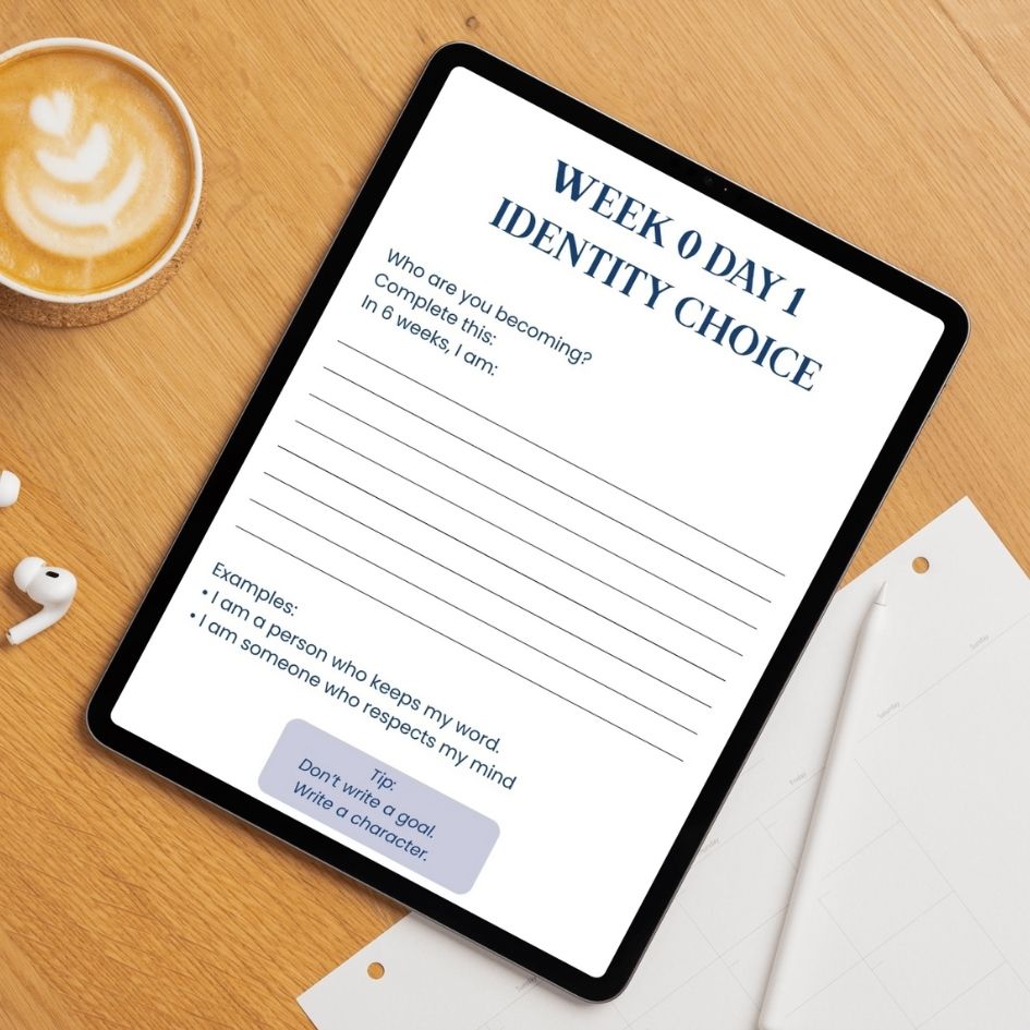 6 Week Habit Transformation System Workbook - A System to Build Discipline & Break Bad Habits - Image 4