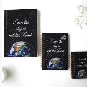 Earth Notebooks Combo ( Soft cover, Mini and pocket Notebook )