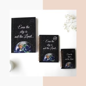 Earth Notebooks Combo ( Soft cover, Mini and pocket Notebook )