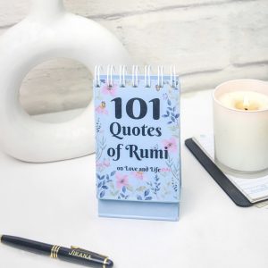 101 Quotes of Rumi - Powder Blue - on Love and Life