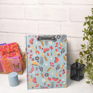 Clip Folio with Notepad - Fern