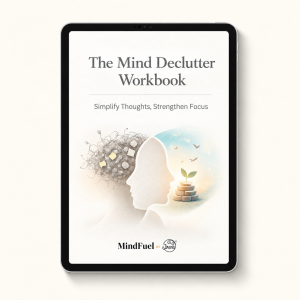 The Mind Declutter Workbook — Simplify Thoughts, Strengthen Focus